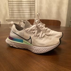Nike React White Shoe